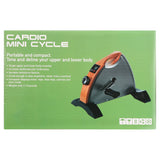 Portable Cardio Mini-Cycle Exercise Bike, Variable Resistance Feature, For Home Gym Fitness Equipment (US Stock)