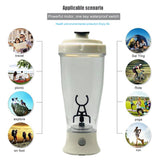 Electric Protein Shaker Mixing Cup Automatic Self Stirring Water Bottle Mixer One-button Switch Drinkware for Fitness