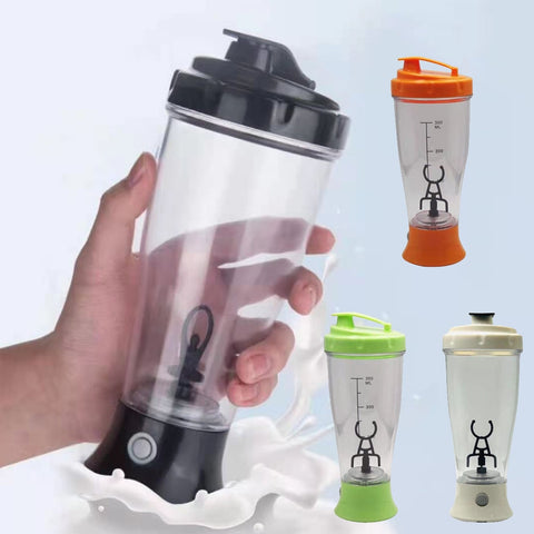 Electric Protein Shaker Mixing Cup Automatic Self Stirring Water Bottle Mixer One-button Switch Drinkware for Fitness